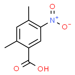 ChemSpider 2D Image | 2,4-Dimethyl-5-nitrobenzoic acid | C9H9NO4