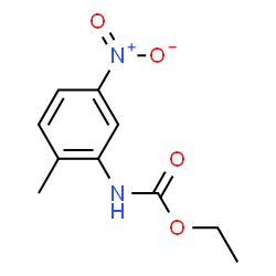 ChemSpider 2D Image | N-Ethoxycarbonyl-5-nitro-o-toluidine | C10H12N2O4