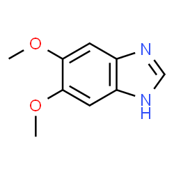 ChemSpider 2D Image | 5,6-Dimethoxybenzimidazole | C9H10N2O2