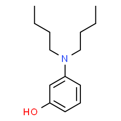 ChemSpider 2D Image | Dibutylaminophenol; | C14H23NO
