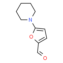 ChemSpider 2D Image | 5-(1-Piperidinyl)-2-furaldehyde | C10H13NO2