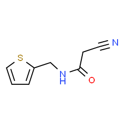ChemSpider 2D Image | 2-Cyano-N-(2-thienylmethyl)acetamide | C8H8N2OS