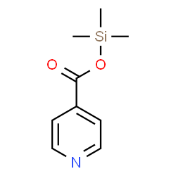 ChemSpider 2D Image | Trimethylsilyl isonicotinate | C9H13NO2Si