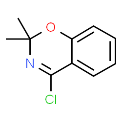 ChemSpider 2D Image | 4-Chloro-2,2-dimethyl-2H-1,3-benzoxazine | C10H10ClNO