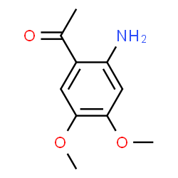 ChemSpider 2D Image | 2-Amino-4,5-dimethoxyacetophenone | C10H13NO3