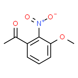 ChemSpider 2D Image | 3'-Methoxy-2'-nitroacetophenone | C9H9NO4