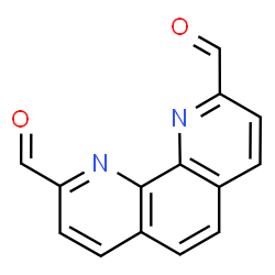 ChemSpider 2D Image | 1,10-Phenanthroline-2,9-dicarbaldehyde | C14H8N2O2