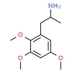 ChemSpider 2D Image | DL-2,3,5-trimethoxyamphetamine | C12H19NO3