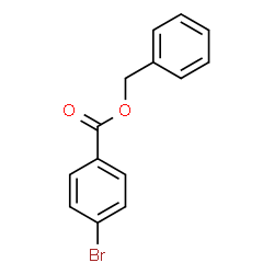 ChemSpider 2D Image | Benzyl 4-bromobenzoate | C14H11BrO2