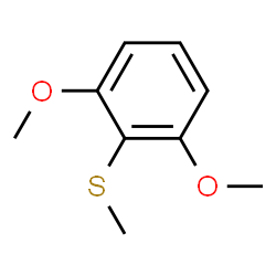 ChemSpider 2D Image | 1,3-Dimethoxy-2-(methylthio)benzene | C9H12O2S