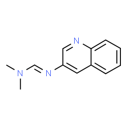 ChemSpider 2D Image | N,N-Dimethyl-N'-3-quinolinylimidoformamide | C12H13N3