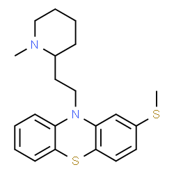 ChemSpider 2D Image | THIORIDAZINE | C21H26N2S2
