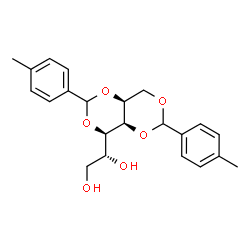 ChemSpider 2D Image | 1,3:2,4-Di-p-methylbenzylidene sorbitol | C22H26O6