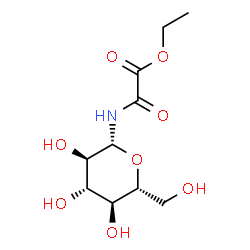 ChemSpider 2D Image | ETHYL-N-(BETA-D-GLUCOPYRANOSYL)OXAMATE | C10H17NO8