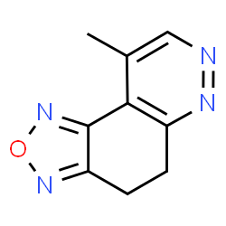 ChemSpider 2D Image | 9-METHYL-4,5-DIHYDRO[1,2,5]OXADIAZOLO[3,4-F]CINNOLINE | C9H8N4O