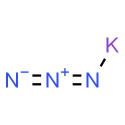 ChemSpider 2D Image | Potassium azide | KN3
