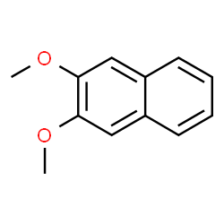 ChemSpider 2D Image | 2,3-Dimethoxynaphthalene | C12H12O2