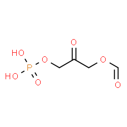 ChemSpider 2D Image | 2-Oxo-3-(phosphonooxy)propyl formate | C4H7O7P