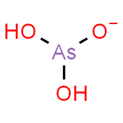 ChemSpider 2D Image | Dihydrogen arsenite | H2AsO3
