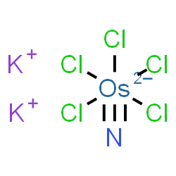 ChemSpider 2D Image | Dipotassium pentachloro(nitrido)osmate(2-) | Cl5K2NOs