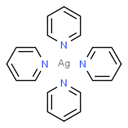 ChemSpider 2D Image | Pyridine - silver (4:1) | C20H20AgN4