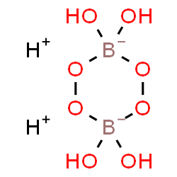 ChemSpider 2D Image | perboric acid | H6B2O8