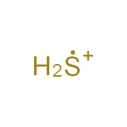 ChemSpider 2D Image | sulfur(1+) dihydride | H2S