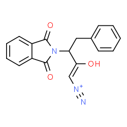 ChemSpider 2D Image | (1Z)-3-(1,3-Dioxo-1,3-dihydro-2H-isoindol-2-yl)-2-hydroxy-4-phenyl-1-butene-1-diazonium | C18H14N3O3