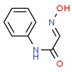 ChemSpider 2D Image | 2-Hydroxyimino-N-phenyl-acetamide | C8H8N2O2