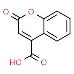 ChemSpider 2D Image | 2-Oxo-2H-chromene-4-carboxylic acid | C10H6O4