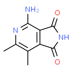ChemSpider 2D Image | 4-Amino-6,7-dimethyl-1H-pyrrolo[3,4-c]pyridine-1,3(2H)-dione | C9H9N3O2