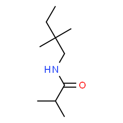 ChemSpider 2D Image | N-(2,2-Dimethylbutyl)-2-methylpropanamide | C10H21NO