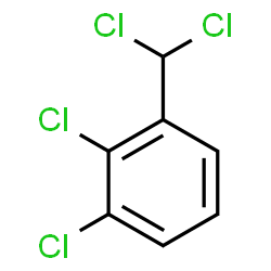 ChemSpider 2D Image | 2,3-Dichlorobenzal Chloride | C7H4Cl4