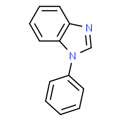 ChemSpider 2D Image | 1-Phenyl-1H-benzimidazole | C13H10N2
