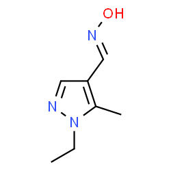 ChemSpider 2D Image | (E)-1-(1-Ethyl-5-methyl-1H-pyrazol-4-yl)-N-hydroxymethanimine | C7H11N3O