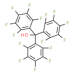 ChemSpider 2D Image | Tris(pentafluorophenyl)methanol | C19HF15O