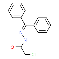 ChemSpider 2D Image | 2-Chloro-N'-(diphenylmethylene)acetohydrazide | C15H13ClN2O
