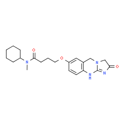 ChemSpider 2D Image | lixazinone | C21H28N4O3