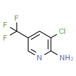ChemSpider 2D Image | 3-Chloro-5-(trifluoromethyl)pyridin-2-amine | C6H4ClF3N2