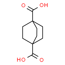 ChemSpider 2D Image | Bicyclo[2.2.2]octane-1,4-dicarboxylic acid | C10H14O4