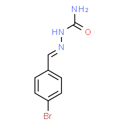 ChemSpider 2D Image | 4-bromobenzaldehyde semicarbazone | C8H8BrN3O