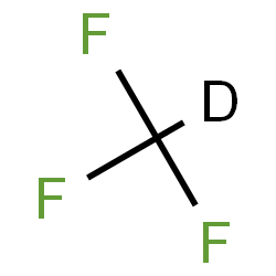 ChemSpider 2D Image | Trifluoro(~2~H)methane | CDF3