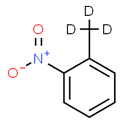 ChemSpider 2D Image | 1-(~2~H_3_)Methyl-2-nitrobenzene | C7H4D3NO2
