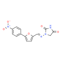 ChemSpider 2D Image | (E)-Dantrolene | C14H10N4O5