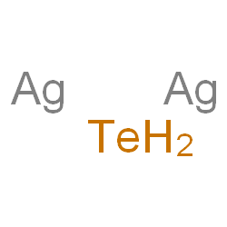 ChemSpider 2D Image | silver; tellurium | Ag2Te