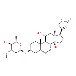 ChemSpider 2D Image | Sarmentocymarin | C30H46O8