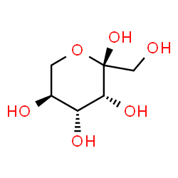 ChemSpider 2D Image | alpha-L-Tagatopyranose | C6H12O6