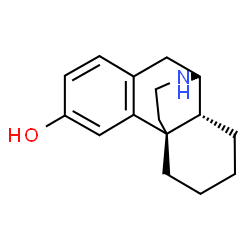 ChemSpider 2D Image | (13alpha)-Morphinan-3-ol | C16H21NO