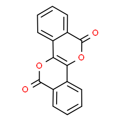 ChemSpider 2D Image | Isochromeno[4,3-c]isochromene-6,12-dione | C16H8O4