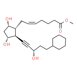 ChemSpider 2D Image | alfaprostol | C24H38O5